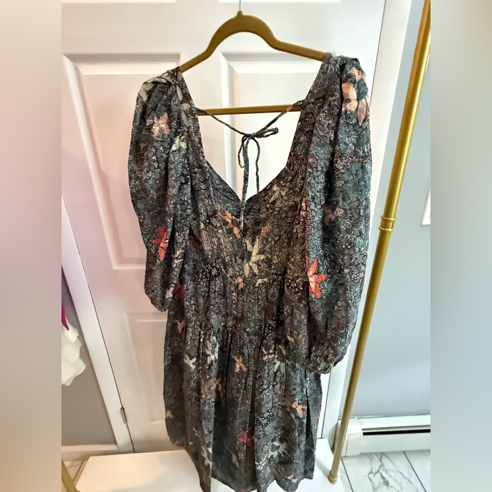 Ulla Johnson Kemala Floral Midi Dress - Picture 2 of 5
